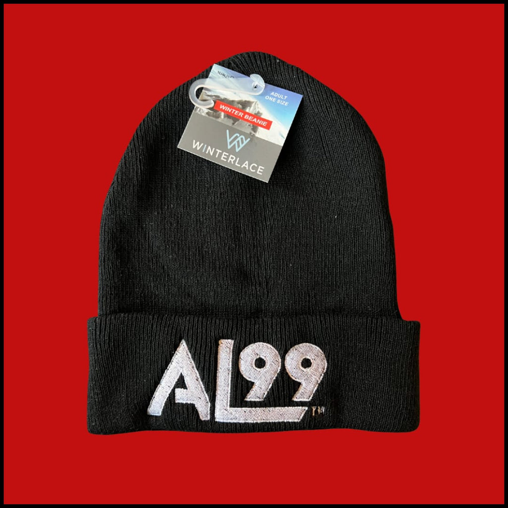 AL99 Logo Beanie in black