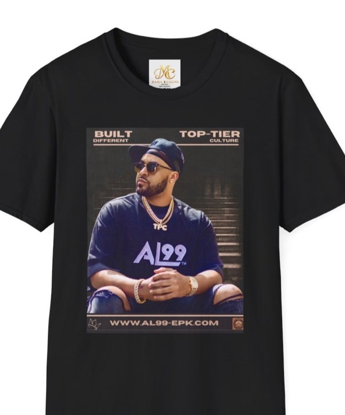 AL99 Top Tier Hip Hop T-Shirt graphic