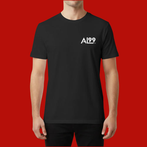 AL99 Big Fam T-Shirt in black, front