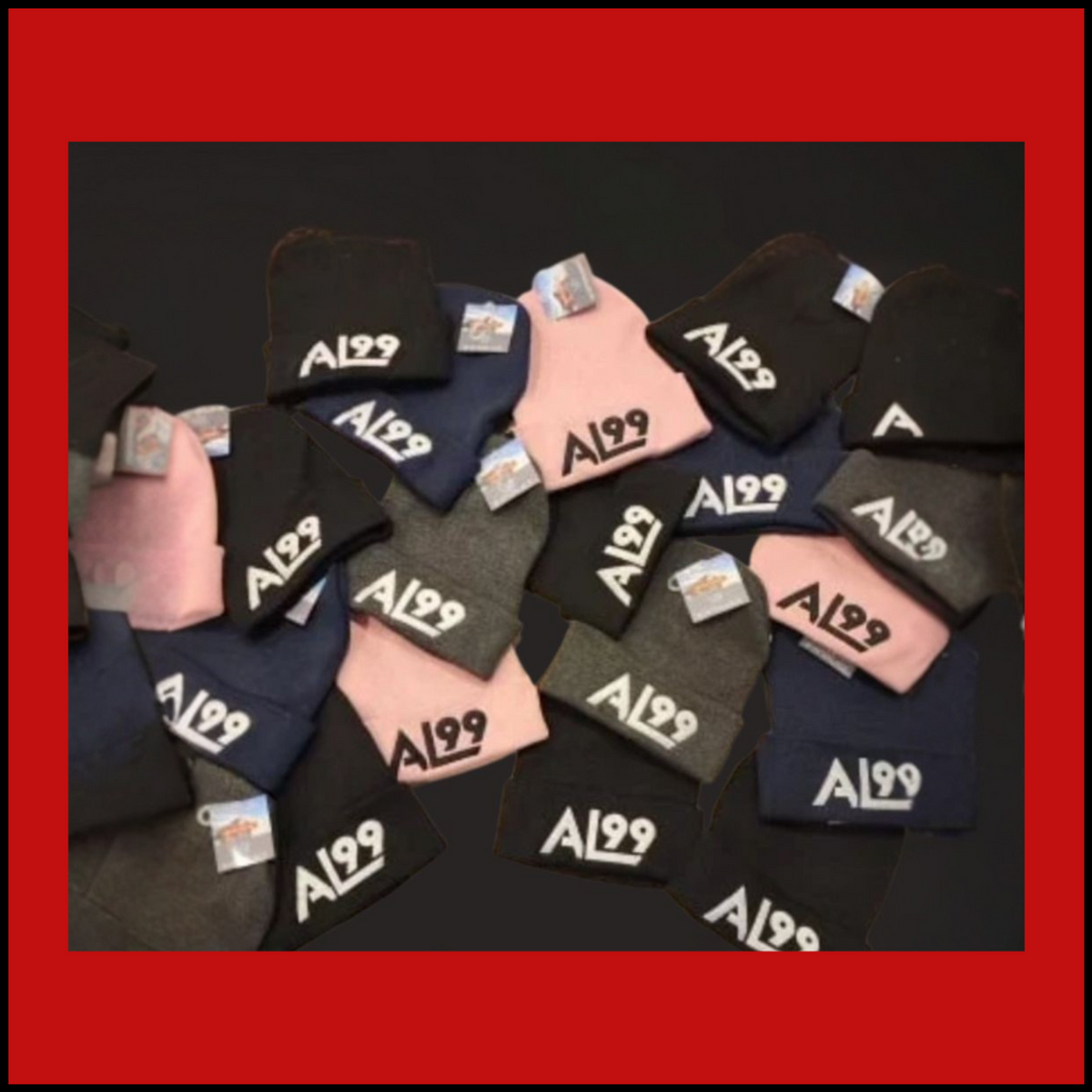 AL99 Logo Beanies in assorted colors