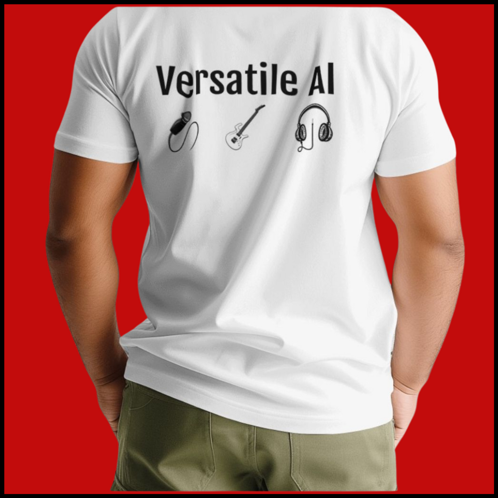 AL99 Logo T-Shirt white back
